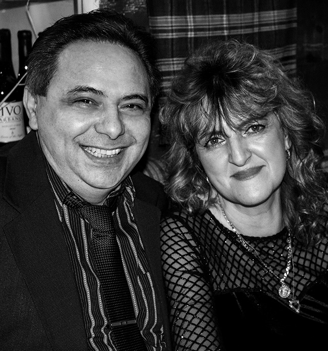 This is a photo of London Limousines & Shuttles owners, Kriss and Mary Simeonov.